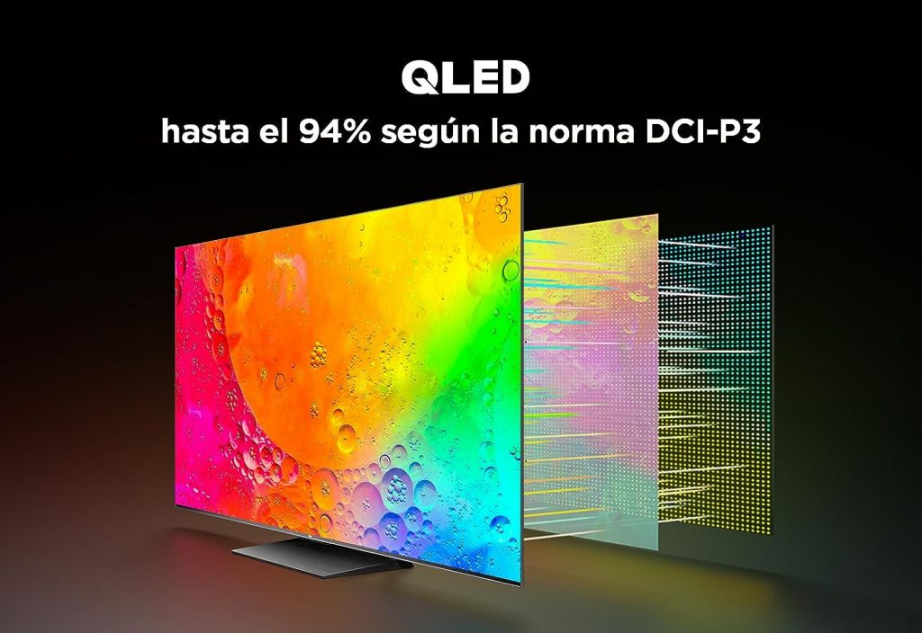 TCL 65T8A incorpora tecnología de colorimetría QLED