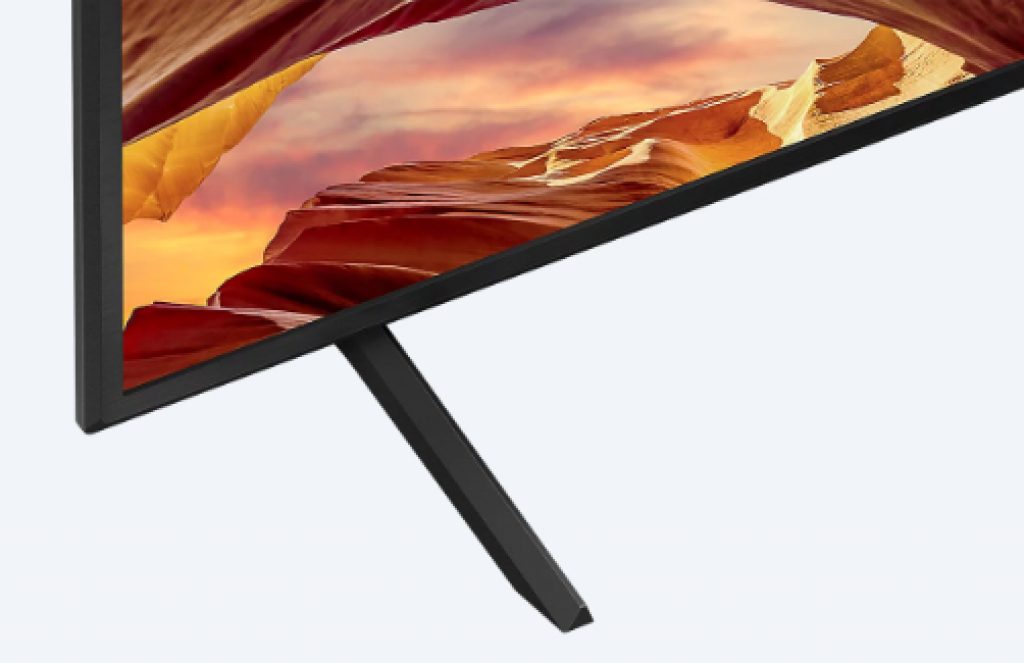 Detalles estéticos de la Sony BRAVIA KD43X75WL