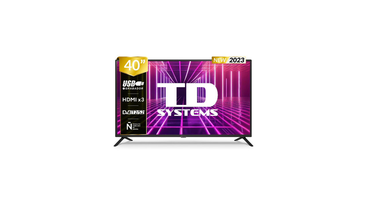 TD Systems PRIME40C14F, buena calidad sin Smart TV