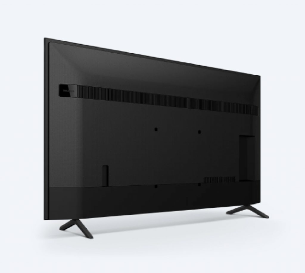 Aspecto del dorsal, donde se colocan los conectores del Sony BRAVIA 65X75WL