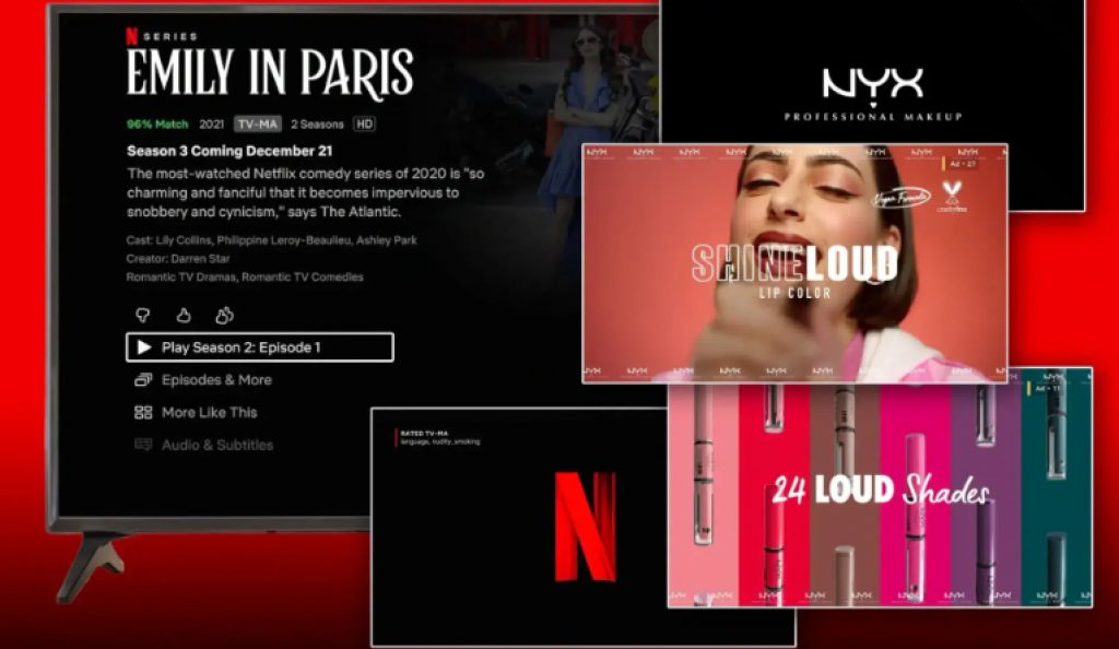 Así se ven los anuncios en el plan con publicidad de Netflix