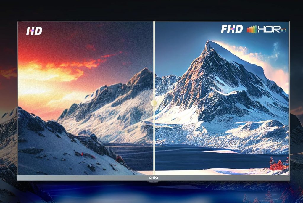 Diferencia entre el HD y la resolución Full HD que incluye la CHiQ L32H8CG