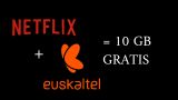 ¿Quieres GB gratis? Euskaltel te los regala con Netflix