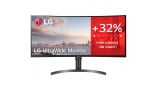 LG 35WN75C-W, gana inmersión con este monitor QHD ultra-amplio