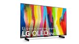 LG OLED42C24LA, televisor de gama alta con tamaño contenido