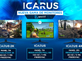 Nuevos monitores Icarus baratos y en 4K; esto te ofrece Newskill